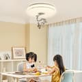 Miniatyrbild 4 av 4: LED taklampa - XMTECH - 48W - Bluetooth - Fjärrkontroll - Dimbar