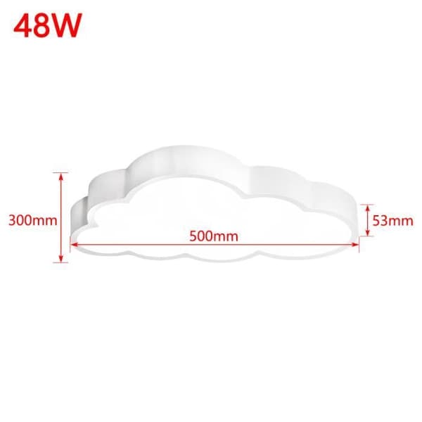 XMTECH LED-taklampa - Dimbar fjärrkontroll - 2 700K till 6 500K - Kontor Vardagsrum Sovrum Kök IP44
