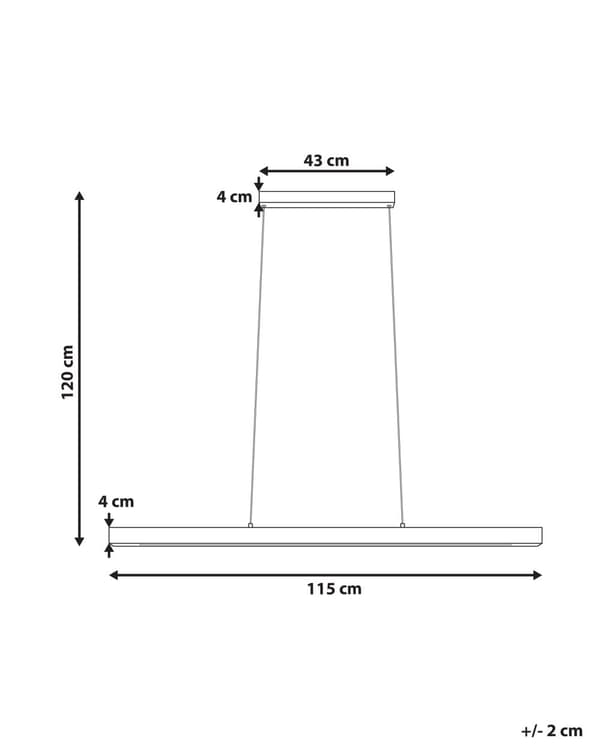 Pendellampa Mörk ek 115 cm med Dimmer Integrerad LED-lampa Hängande Retro Rustik belysning