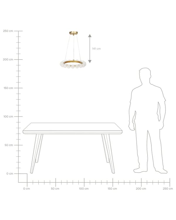 Hängande lampa Guld Metall Järn Hängande Ljus Glasskärm Rund Form Modern Glamour Belysning Vardagsrum Matsal Sovrum
