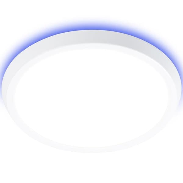 Rootz Loftslys - Smart LED - App og stemmestyring - Fjernbetjening - Timer - Mange farver - Ø30 x 3,2 cm