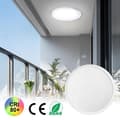 Miniatyrbild 1 av 4: XMTECH 72W Cool White LED Taklampa, Taklampa IP44 6500K Ø45x3,3cm, Lämplig för kontor Vardagsrum Sovrum Kök Korridor