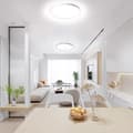 Miniatyrbild 3 av 4: XMTECH 36W Cool White LED Taklampa, Taklampa IP44 6500K Ø28,5x3cm, Lämplig för kontor Vardagsrum Sovrum Kök Korridor