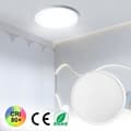 Miniatyrbild 1 av 4: XMTECH 36W Cool White LED Taklampa, Taklampa IP44 6500K Ø28,5x3cm, Lämplig för kontor Vardagsrum Sovrum Kök Korridor