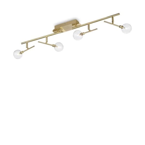Ideal Lux Lighting Mässingsljus Antik 4 Taklampa IDL200354