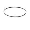 Miniatyrbild 1 av 2: Ideal Lux ORACLE Integrated Led Ring Semi Taklampa Svart 90cm 3000K