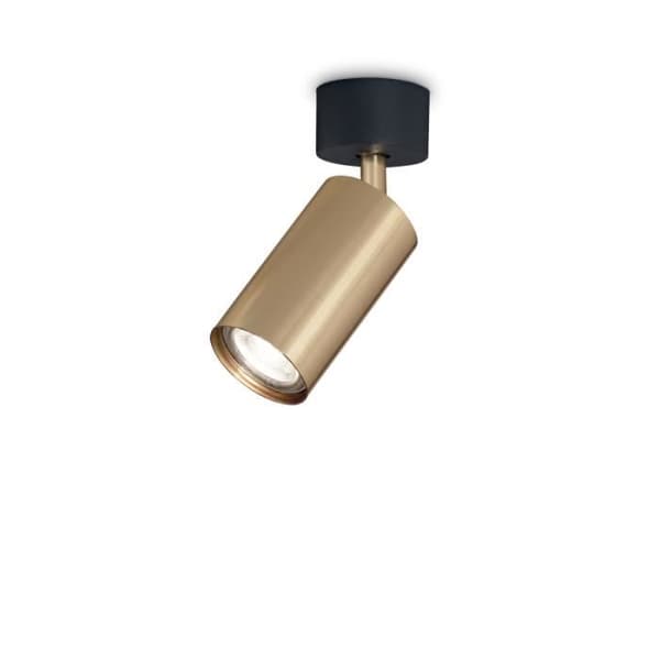 Taklampa - Ideal Lux - DYNAMITE PL1 - Ø 5,5 x H 16,5 cm - Gul - GU10 - Metall