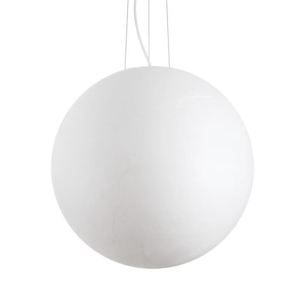 Plafonnier - Ideal Lux - CARTA - Vit glob - Metall och Glas - E27 - 60W