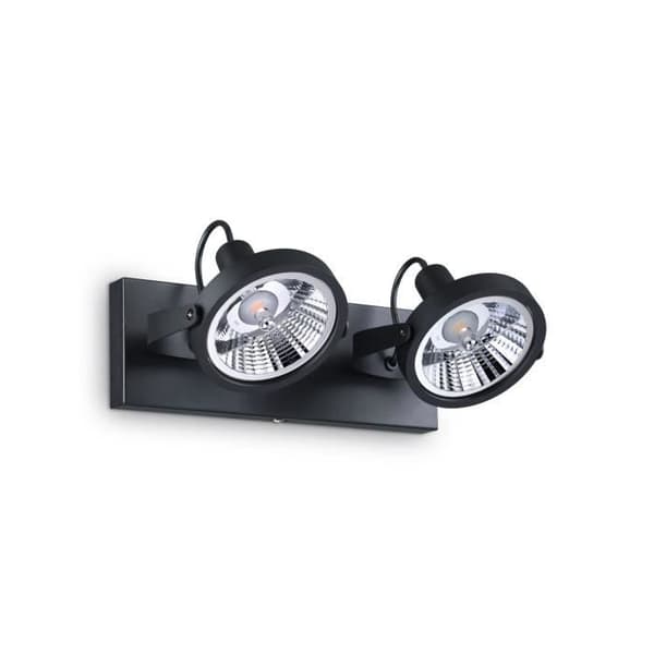 Ideal Lux Lighting 2 ljus takbeslag Svart IDL200248