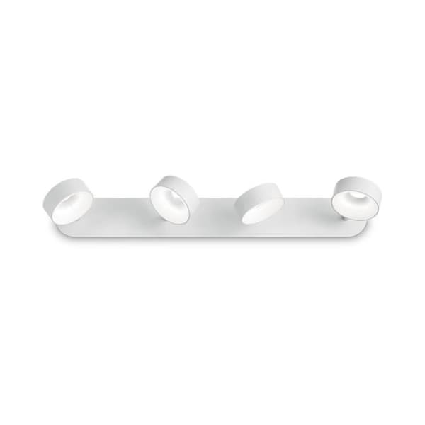 Ideal Lux Lighting LED 4 tak vitt ljus IDL196718