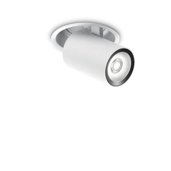 Vit Justerbar infälld downlight, 4000K, 12W