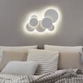 Miniatyrbild 2 av 2: Ideal Lux CLOUD Dekorativ taklampa Circles White 52cm 3000K