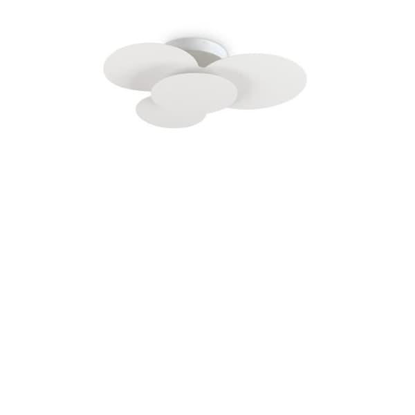 Ideal Lux CLOUD Dekorativ taklampa Circles White 52cm 3000K