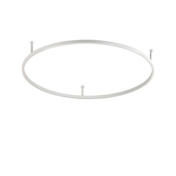 Ideal Lux ORACLE Integrated Led Ring Semi Taklampa Vit 90cm 3000K