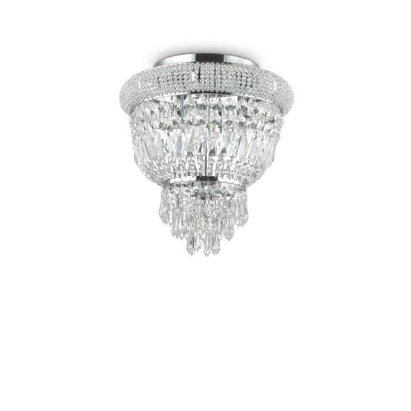 Ideal Lux Lighting 3 ljus takkrona krom IDL207162