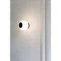 Miniatyrbild 4 av 4: LED vägg- eller taklampa - FARO - Moy Led - Ø 13cm - Metall och Opalinglas - IP44