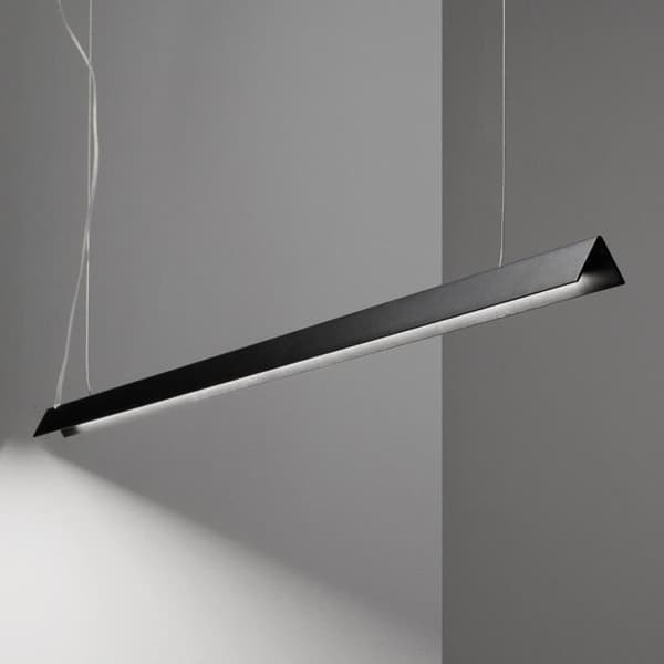 Ideal Lux V-LINE Integrated Suspended Led Taklampa Svart 3000K