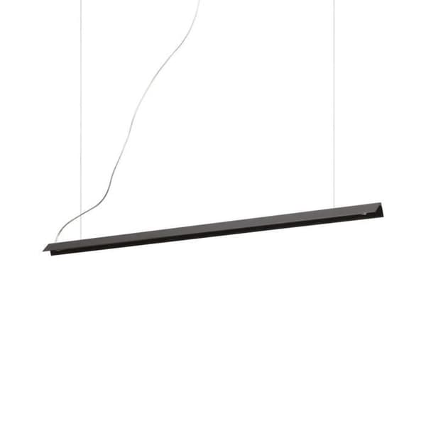 Ideal Lux V-LINE Integrated Suspended Led Taklampa Svart 3000K