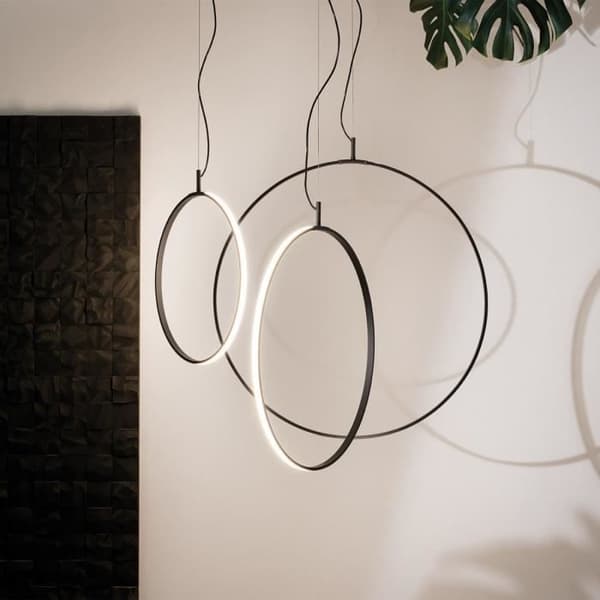 Ideal Lux CIRCUS Integrerad LED-taklampa 74cm Svart, 3000K