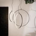 Miniatyrbild 2 av 2: Ideal Lux CIRCUS Integrerad LED-taklampa 74cm Svart, 3000K
