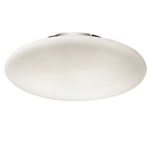 Ideal Lux Smarties Bianco PL3 D50, Matsal, Vardagsrum, Vit, IP20, Yta, Vit, Oval Vit