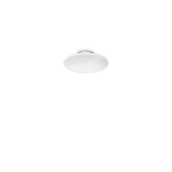 Plafonnier - IDEAL LUX - SMARTIES BIANCO - Vit - Glas - E27 60W - Inre Salong