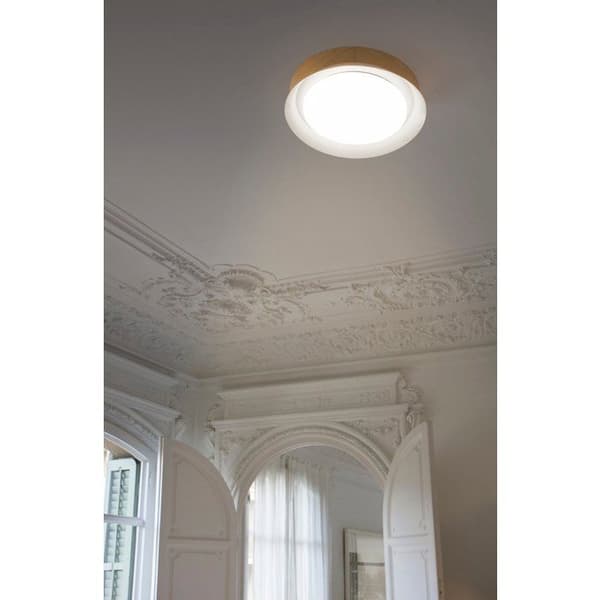 TENDER LED-taklampa - FARO BARCELONA - Vit - 3 glödlampor - 40W - Inomhus