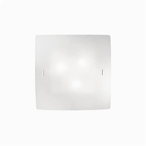Ideal Lux CELINE PL3, Yta, Fyrkantig, 3 glödlampor, E27, IP20, Vit Vit