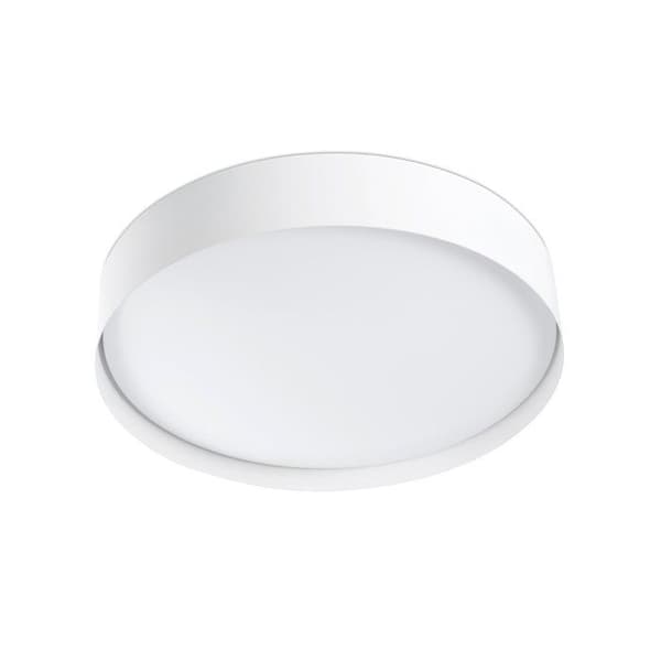 Faro - Rund taklampa utomhus och badrum Vuk LED D36 cm IP44 - Vit Rosa Vit