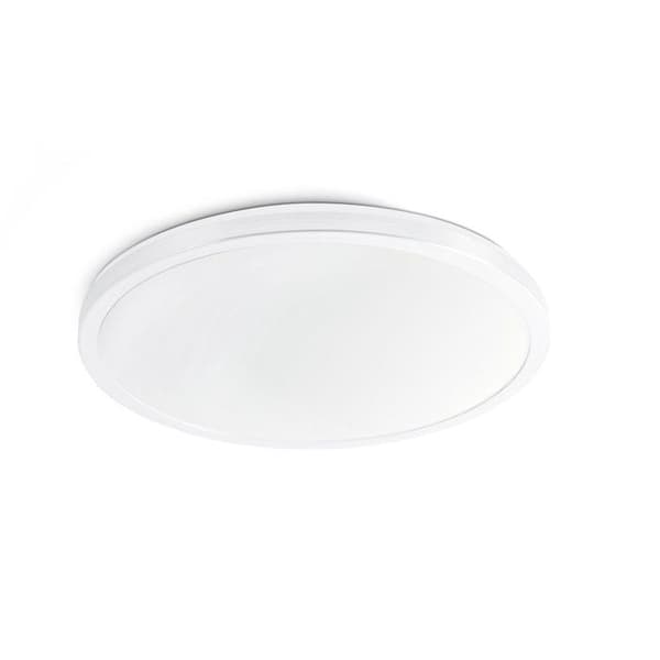 Faro - Foro LED rund badrumstaklampa IP44 D36 cm - Vit Rosa Vit