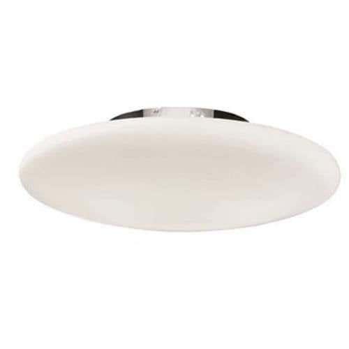 Ideal Lux Smarties Bianco PL3 D60, Matsal, Vardagsrum, Vit, IP20, Yta, Vit, Oval Vit