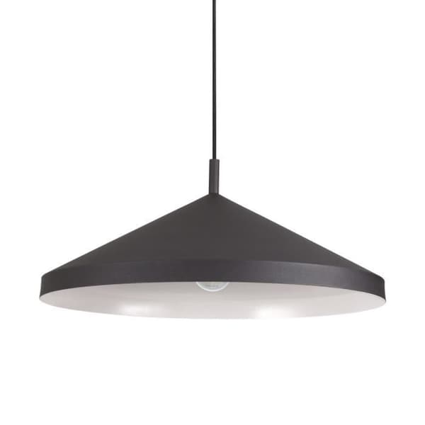 Plafondslampa - Ideal Lux - YURTA - Svart - 50cm - E27 - Modern Design