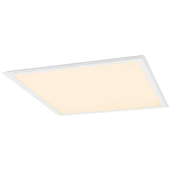 LED-takbelysning SLV Panel V 625 1007499 LED fast installerad N/A Max. effekt: 34 W N/A