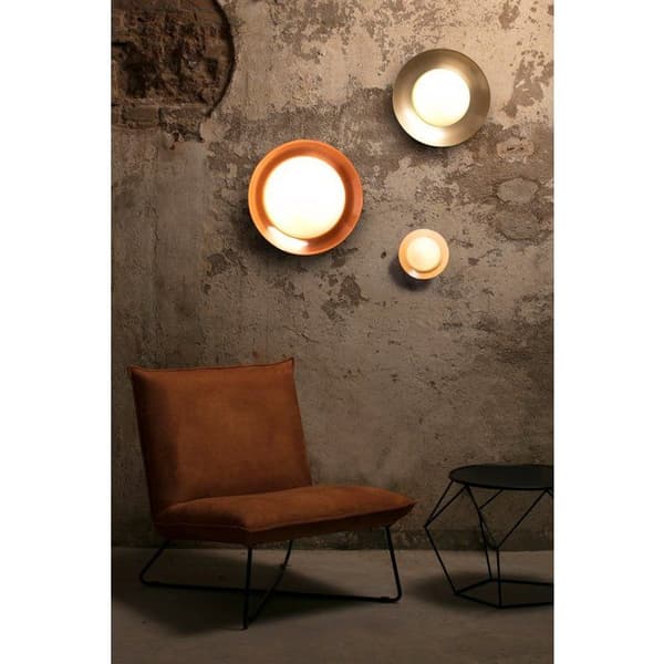 Taklampa - FARO - Sidoljus - LED 20W - Svart Koppar - Nutida - Design