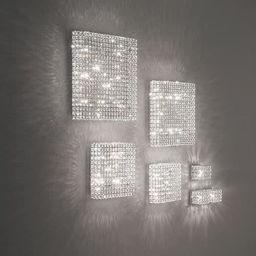 Ideal Lux ADMIRAL PL8, Yta, Fyrkantig, 8 glödlampor, 40 W, G9, Krom