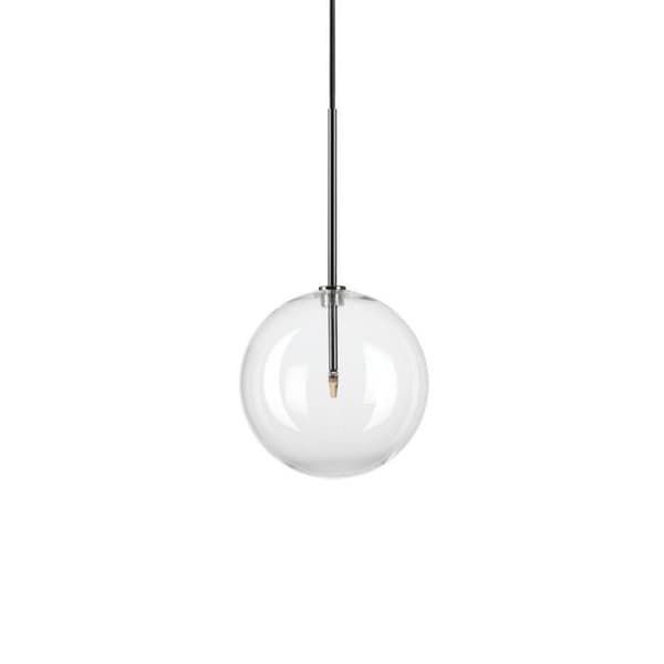 Plafonnier - Ideal Lux - EQUINOXE - Globe 20cm - Krom - Metall och glas - 1 G4-lampa