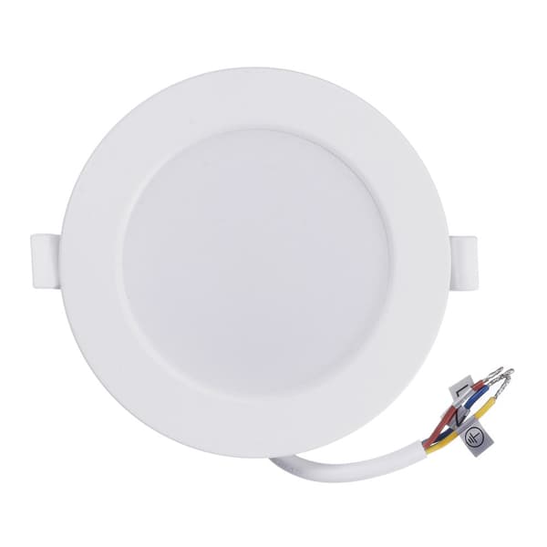 6st AC230V 6W LED infälld taklampa Ultratunna Spotlights Downlights för badrum Vardagsrum Kök