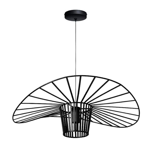 Hatlampe - 60cm - Design - Sort