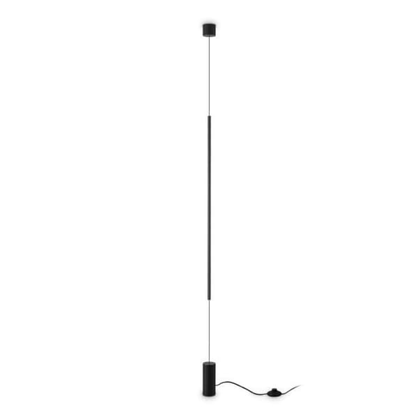 Ideal Lux FILO integrerad LED-taklampa, svart, 3000K, icke-dim