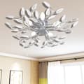 Miniatyrbillede 1 af 5: loftslampe med krystalblade akryl E14 hvid og transparent