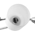 Miniatyrbild 8 av 10: Taklampa med keramikskärmar för 5 E14-lampor vit kon
