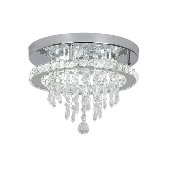 Taklampa, Modern Design, Kristall Accenter, A, Varmvit