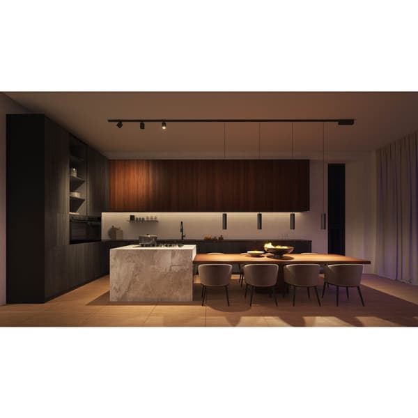 Philips Hue WCA Perifo Taklampe 3xPendel Sort