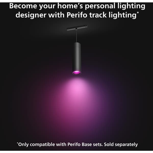 Philips Hue WCA Perifo Ekstra Pendellampe Sort