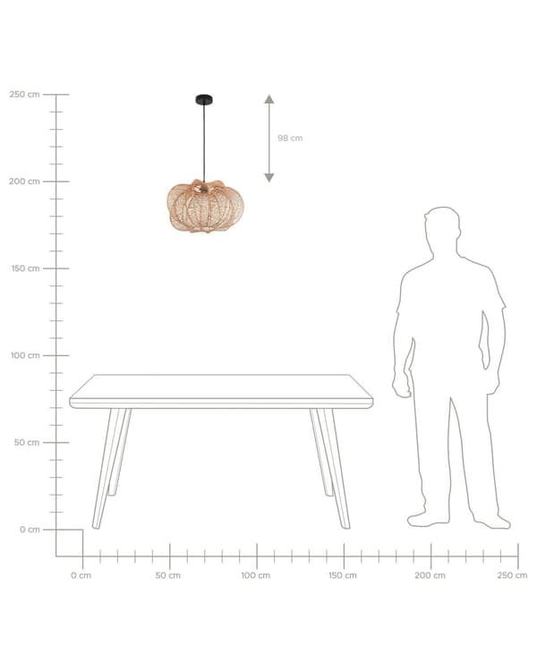 Hängande Lampa Naturlig Rottingskärm Svart Järnbas Boho Blixt Hängande Taklampa Belysning Vardagsrum Sovrum Hall