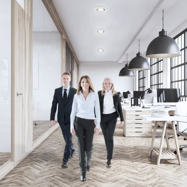 YUENFONG Infälld Taklampa LED Spot 20 x 5W, LED Extra Flat Infälld Spotlight, IP21 Takspotlight för Vardagsrum Kök, Kallvit