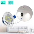Miniatyrbild 3 av 4: YUENFONG Paket med 20 3W LED infälld spotlight, extra platt rund infälld spotlight taklampa för vardagsrum, sovrum och kök, varmvit