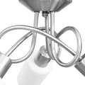 Miniatyrbillede 9 af 11: vidaXL loftlampe med keramiske lampeskærme til 3 E14-pærer hvid -  Loftlamper
