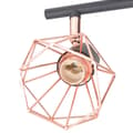 Miniatyrbillede 4 af 6: vidaXL loftslampe med 4 spotlys E14 sort og kobberfarvet -  Loftlamper