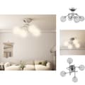 Miniatyrbillede 1 af 7: Loftlamper - Living loftlampe med skærme i trådnet til 4 G9 LED-pærer